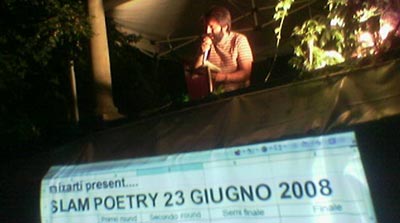 Guido Catalano legge Bum bum bum alla gara di poesia del 23 giugno 2008
